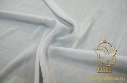 Штапель белый, тонкий, шир. 150 см