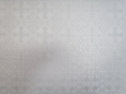 Шелк ВАСИЛЕК, белый, шир. 150 см, Рахманово