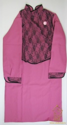 Платье погребальное ВЕЧЕР, габардин , цвет - брусника