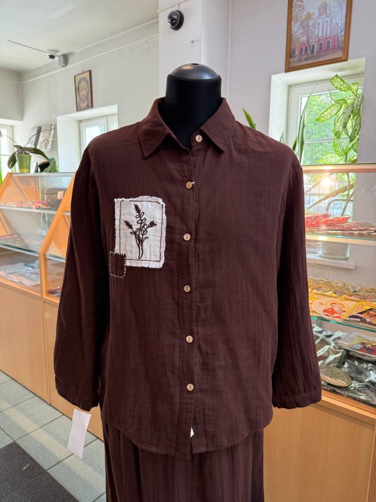 Костюм юбка + рубашка, цвет микс