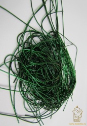 Канитель 11Ц цветная темно-зеленая