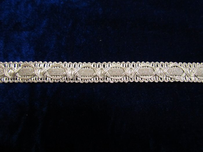 Тесьма серебро 79