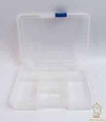 Контейнер для мелкой фурнитуры, 14 х 10 см, 5 секций Контейнер для мелкой фурнитуры, 14 х 10 см, 5 секций