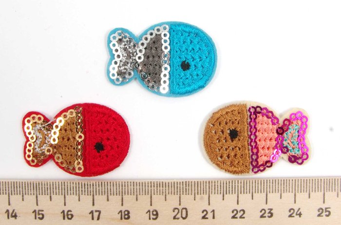 Термоаппликация 23 детская РЫБКА