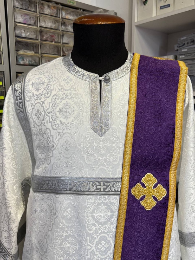 Орарь фиолетовый, шелк