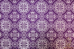 Шелк ВИЗАНТИЯ, фиолетовый с серебром, шир. 160 см