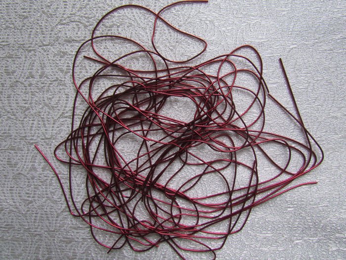 Канитель 50К бордо