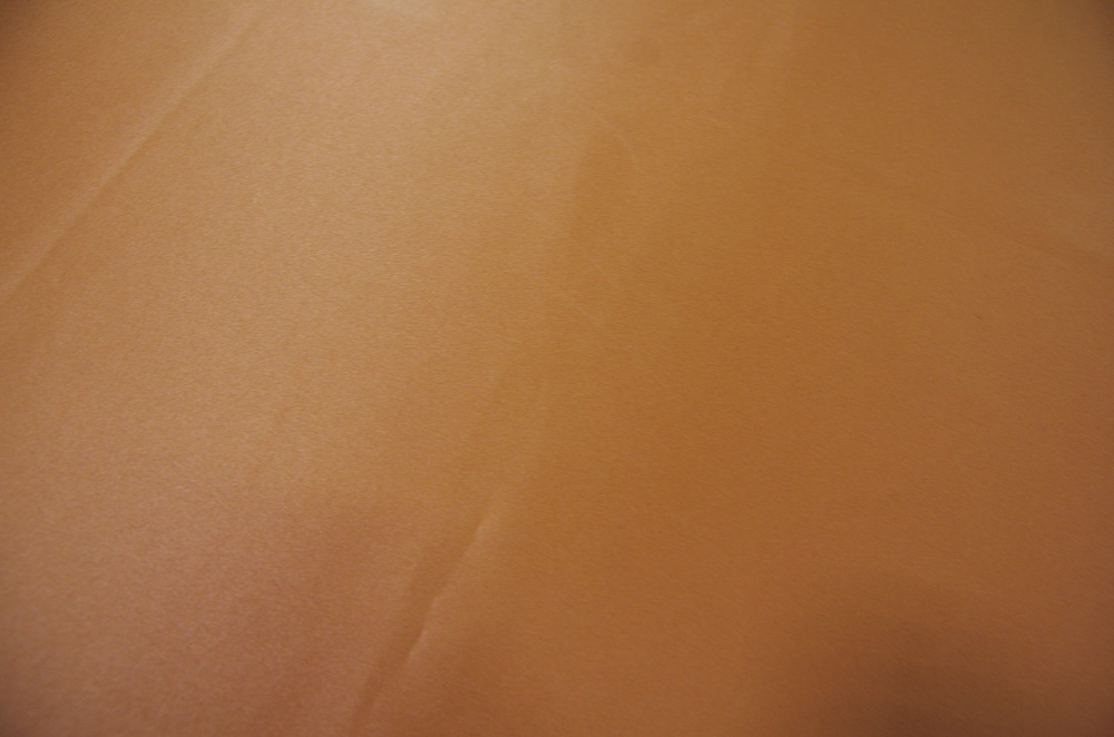 Шелк САТИН охра, плотный, для вышивки, п\э, , шир. 150 см