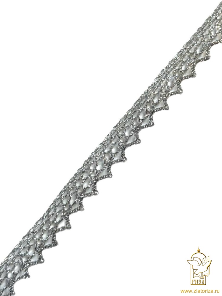 Тесьма серебро 54