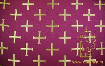 Парча ЕФРОСИНЬЯ, бордо с золотом, шир. 150 см, Рахманово
