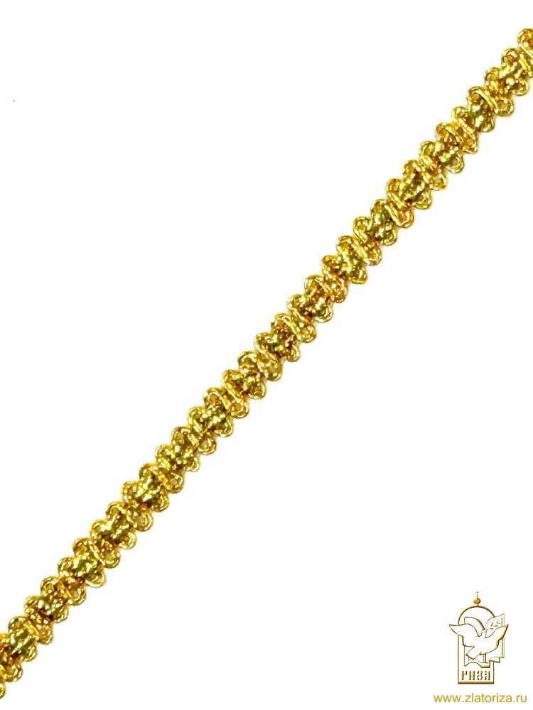 Тесьма золото 68, 20 м, арт. Z722