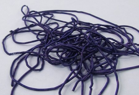 Канитель 1Ц цветная темно-синяя