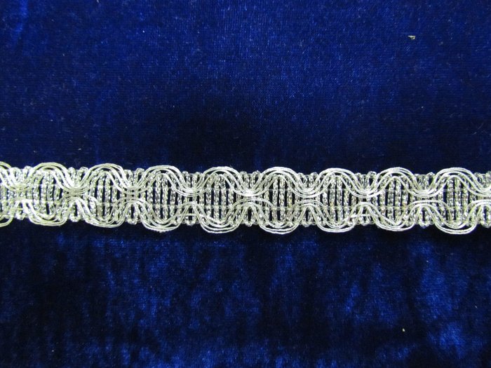 Тесьма серебро 56