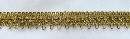 Тесьма золото 65, в упаковке 18 м, арт. F399