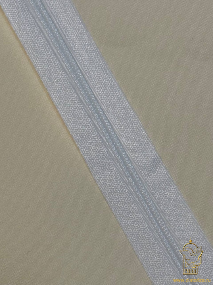 Молния рулонная, 10 м, белая