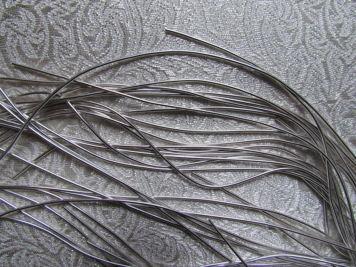 Канитель 27К серебро темное