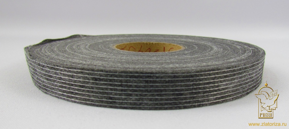 Кромка клеевая, черная, шир. 1,5 см(в упаковке 100 м)