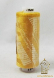 Нитки ИДЕАЛ 400 яр. желтые