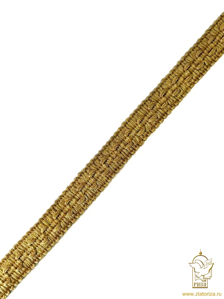 Тесьма золото 25 (арт. 253, 25 м в упак), МТ