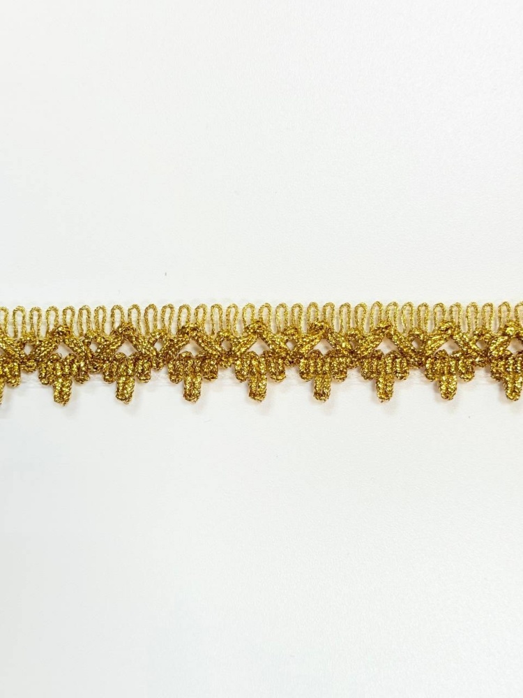 Тесьма золото 53, арт. Z1495, 55031, 20 м в упаковке