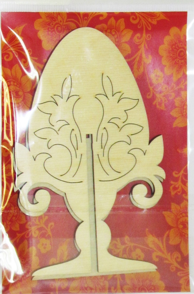 Пасхальный сувенир-сборная модель Яйцо (дерево,фанера)