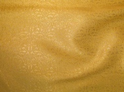 Парча ОРЕНБУРГ, желтая с золотом, шир. 150 см, Рахманово