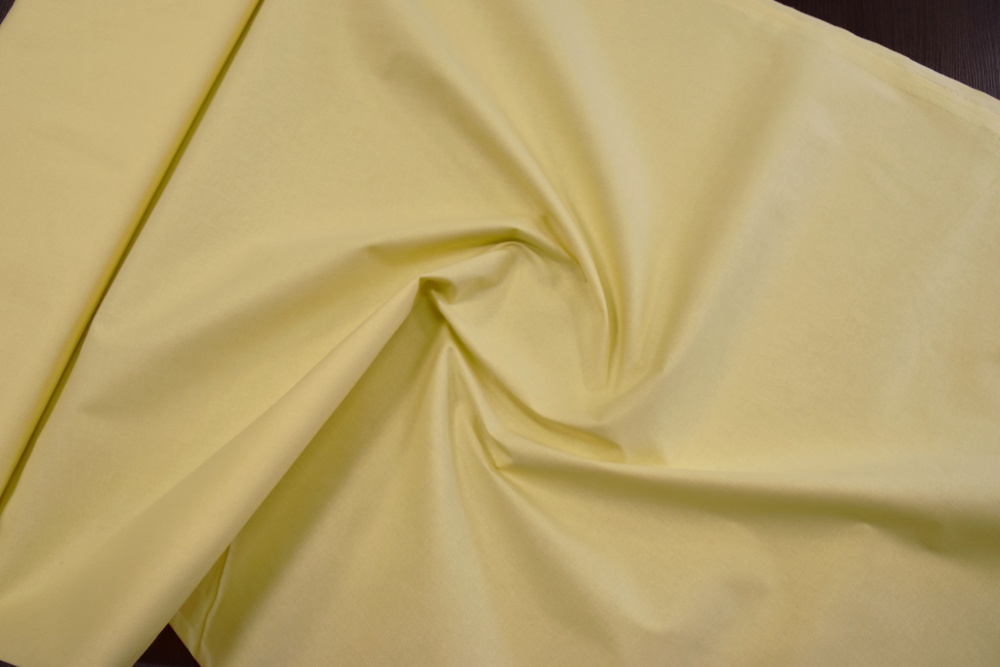 Бязь желтая, шир. 150 см, плотность 140 гр/м2