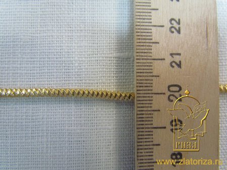 Канительный шнур ЗИГЗАГ 1 золото, арт. gold dabang № 8)