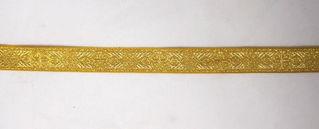 Галун ВИЗАНТИЯ, желтый с золотом, шир. 1,5 см, ФР