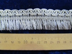 Бахрома серебро 3