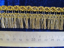 Бахрома золото 20