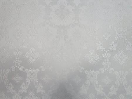Шелк ЛОЗА, белый, шир. 150 см, Рахманово