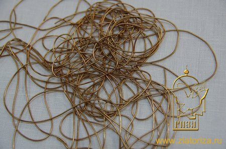 Канитель 58К бронза