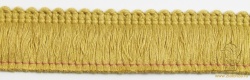Бахрома цветная №25 охра (золото)