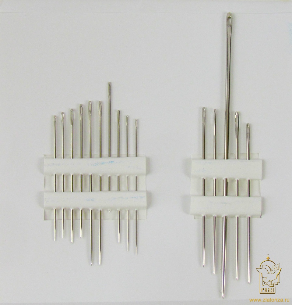 Иглы швейные, набор ПОРТНОЙ, ручные отечественные