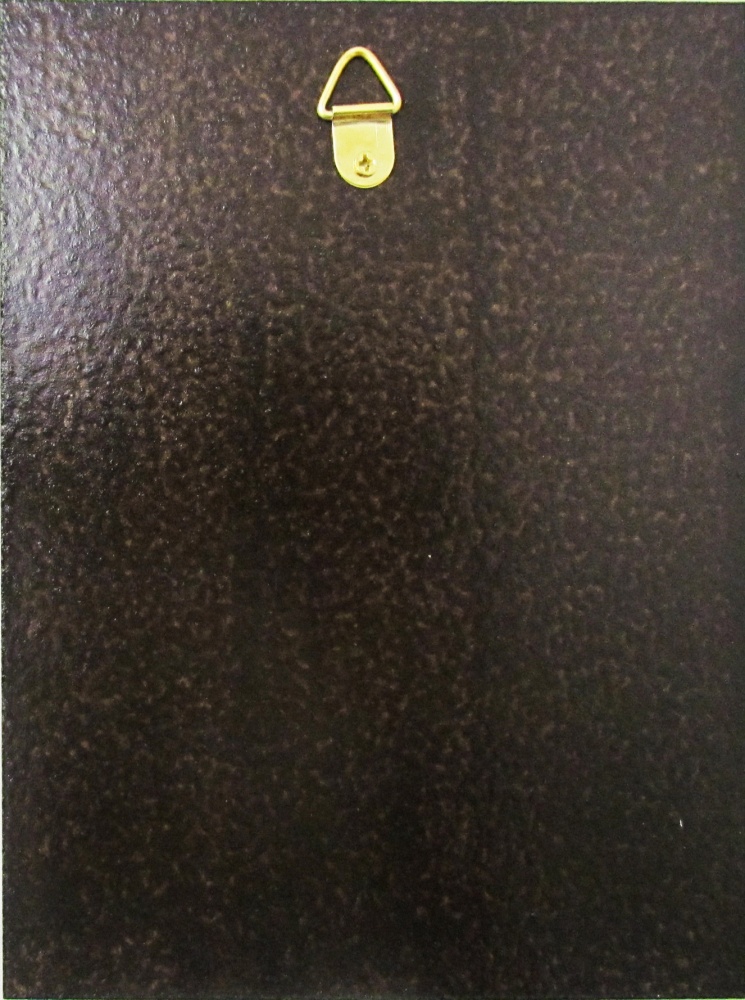Икона святителя Агафангела Ярославского исповедника 12,7х15,8 прямая УФ печать, золочение, лакировка МДФ