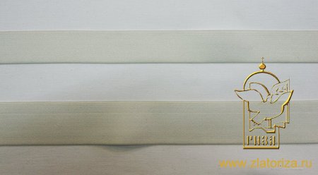 Резинка 30 мм белая (50 м в упаковке)