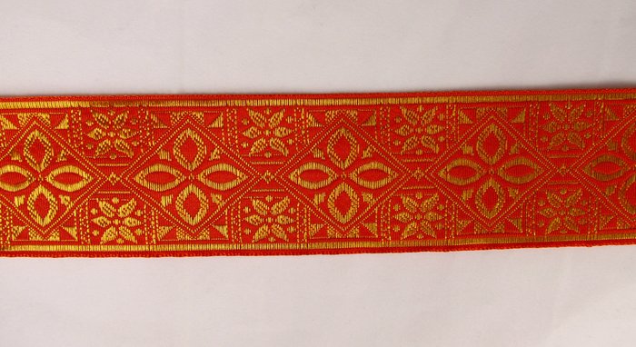 Тесьма жаккардовая, шир. 5-6 см