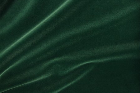 Бархат зеленый (травяной темный), х/б, шир. 150 см, Германия