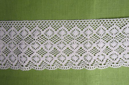 Кружево 150, плетеное, шир. 10,5 см
