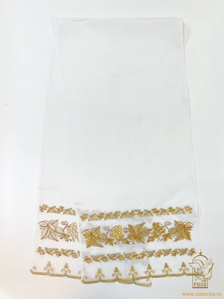 Рушник с вышивкой , хлопок, 175 см х 40 см