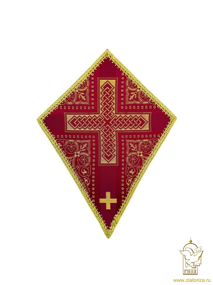 Подкрестье, стандарт, 27 х 20 см, цвет бордовый