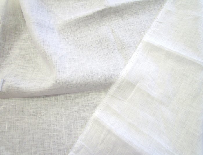 Лен белый, средний, шир. 150 см, арт. 2С64, 4С33 Орша