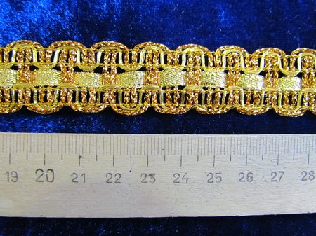 Тесьма золото 11