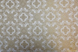 Парча ВИФЛЕЕМ, белый с золотом, шир. 160 см