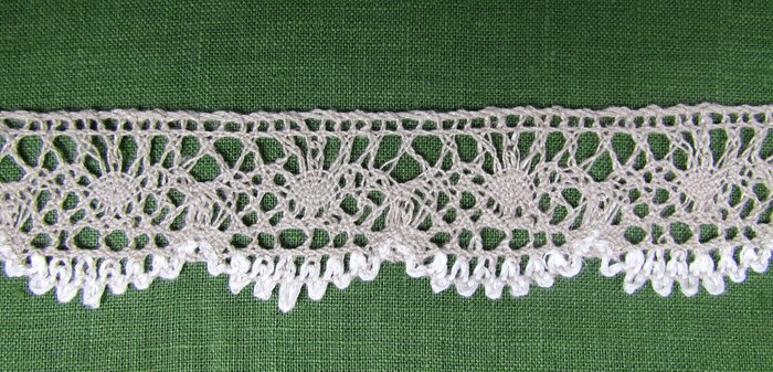 Кружево 159, плетеное, шир. 3,5 см