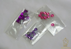 Стразы фасованные, цвет - микс