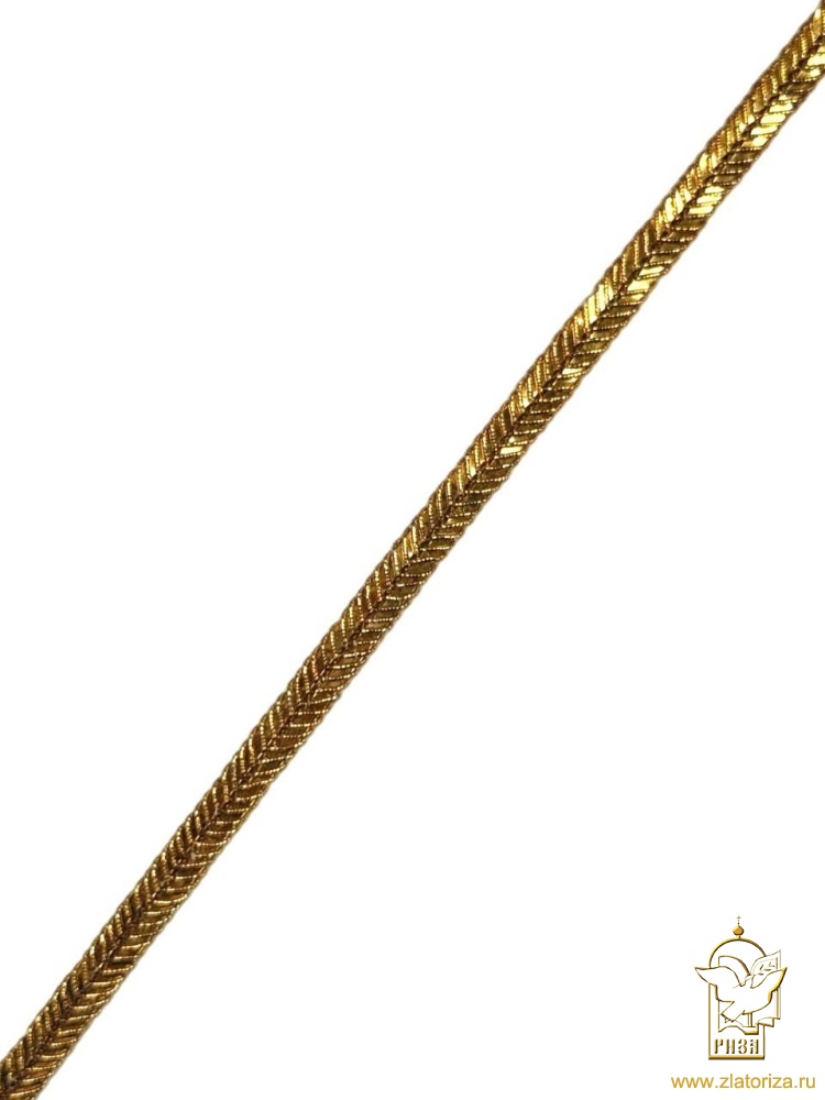 Тесьма золото 11