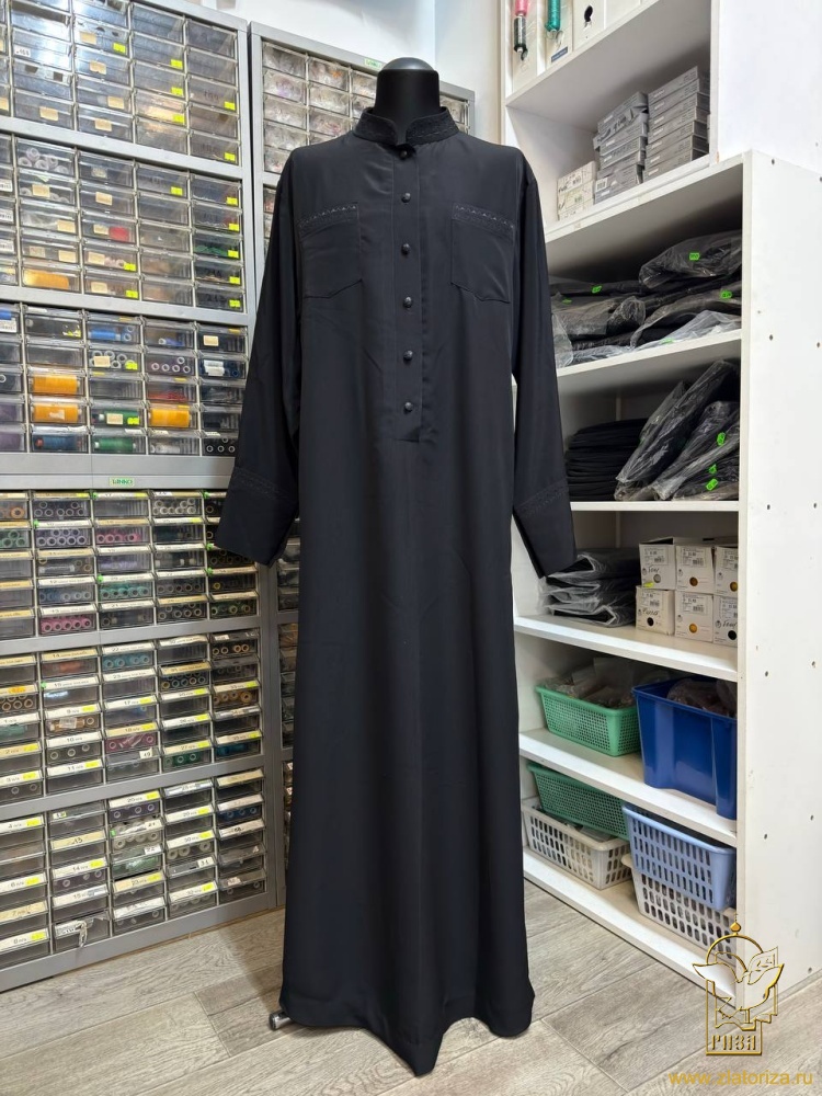 Подрясник Болгарский, мужской, мокрый шелк