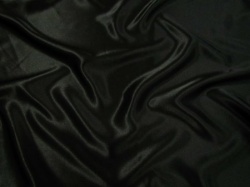 Полиэстр с эластаном, черный, шир. 150 см